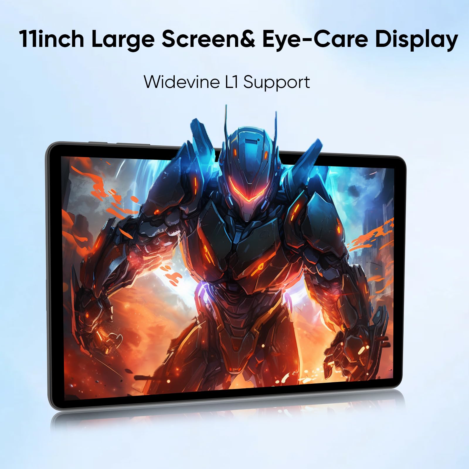 2026 Upgraded Android 16 Tablet, 11 inch Android Tablets,28GB+128GB+1TB Expand, Support Face Unlock+18W Fast Charging, Octa-Core CPU,Dual WiFi6, Dual Cameras,8000mAh Battery, Tablet with Keyboard