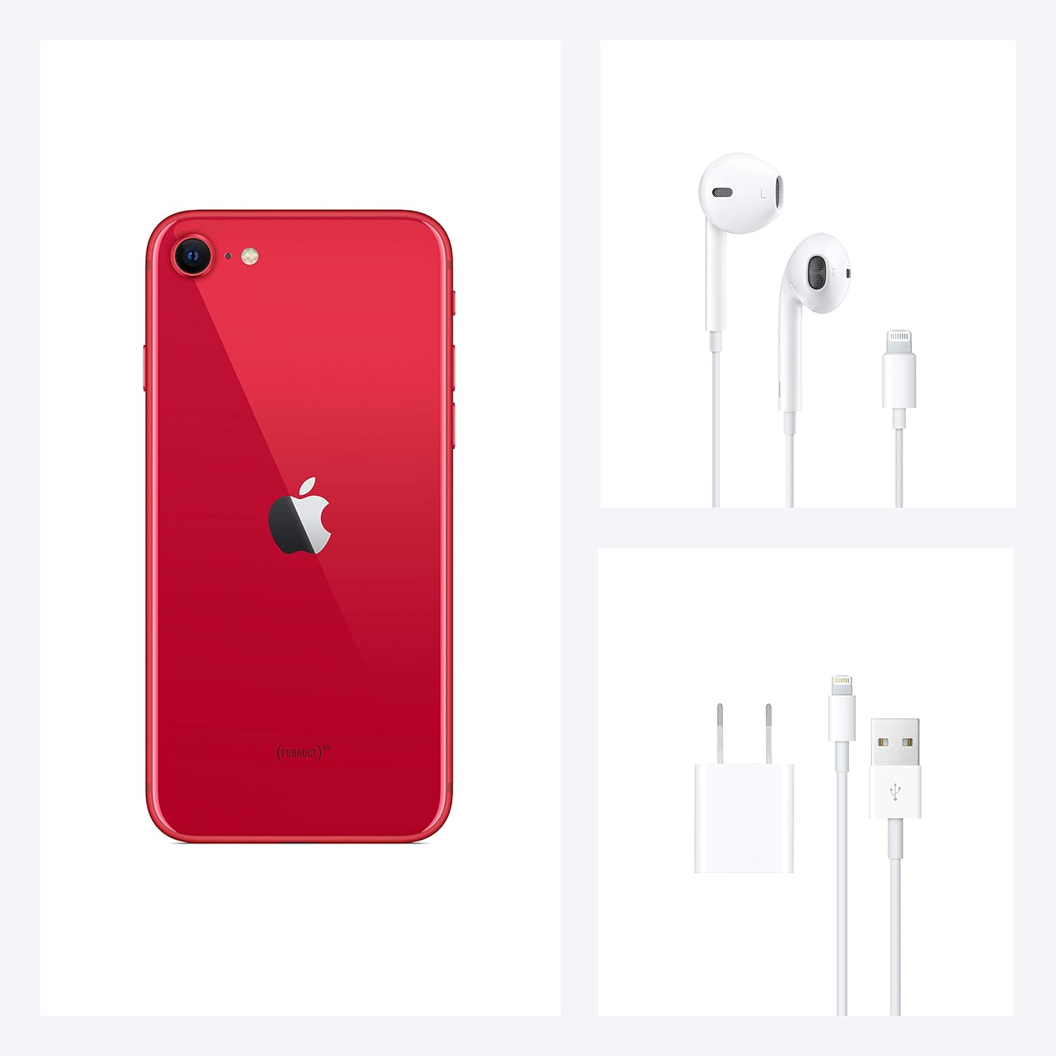 New Simple Mobile Prepaid - Apple iPhone SE (64GB) - (Product) RED [Locked to Carrier - Simple Mobile]