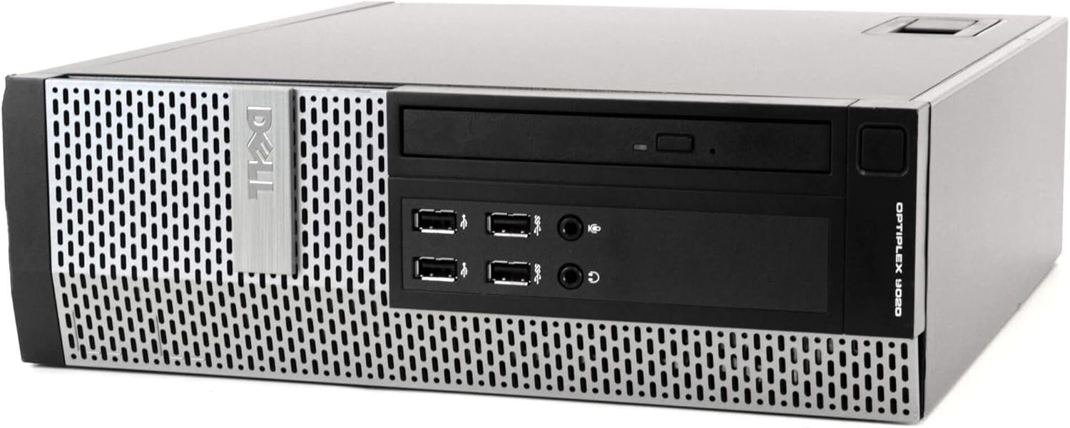 Dell Premium Desktop Computer PC, Intel Quad Core i5 3.2GHz, 16gb RAM, 1TB HDD, DVD, Bluetooth, WiFi, Compatible with Dell OptiPlex 9020 (Renewed)