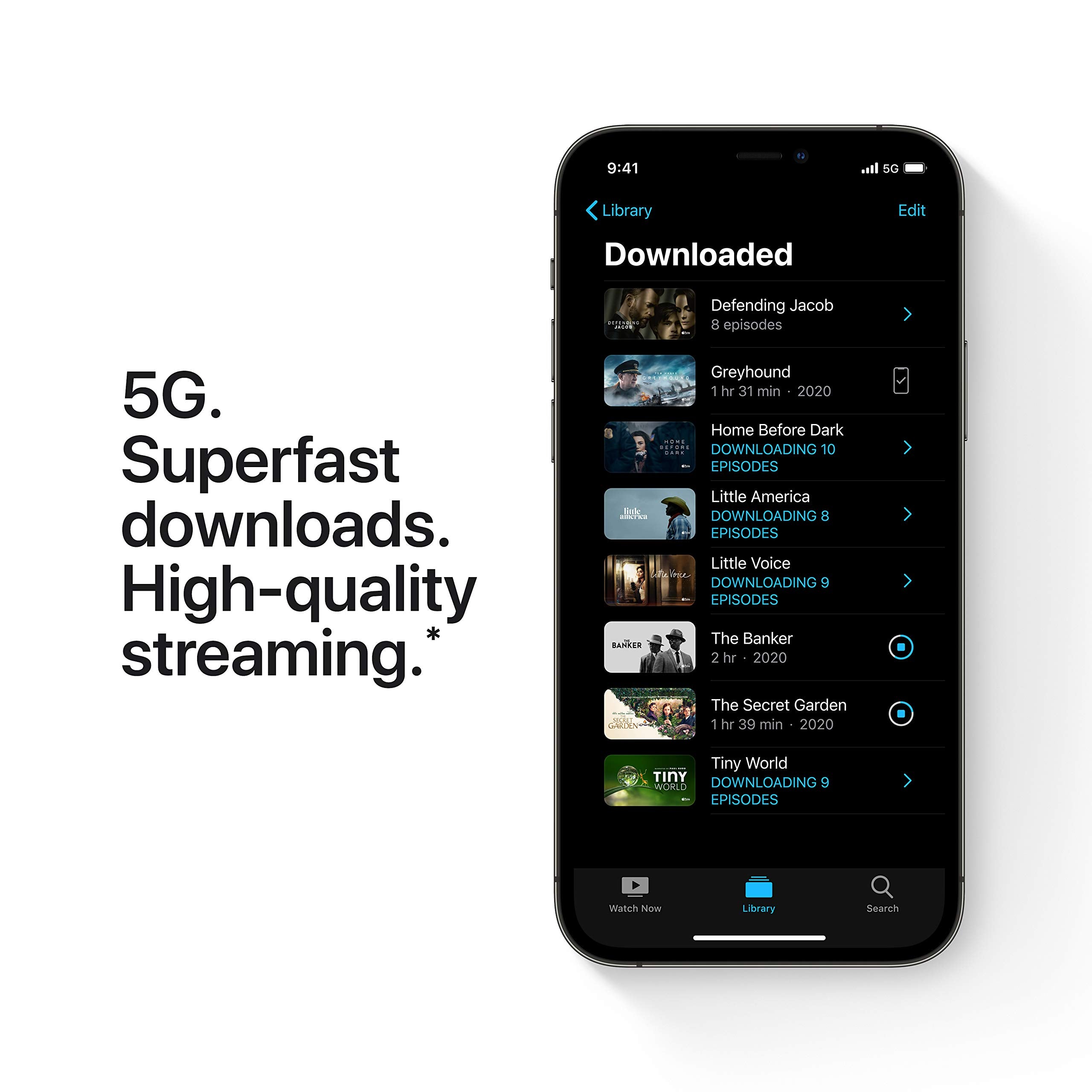 Apple iPhone 12 Pro (256GB, Silver) [Locked] + Carrier Subscription