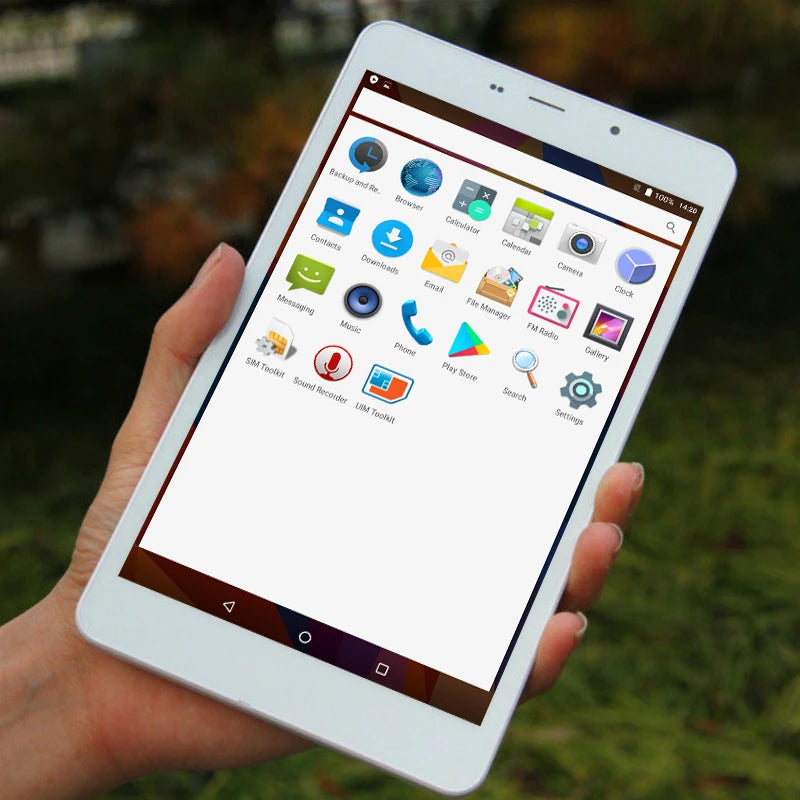 Android 6.0 Tablet 8INCH T8 3G/4G Phone Call 1920x1200 Pixels MTK8783 Octa-Core 2GB RAM 16GB ROM Support GPS Dual SIM Card