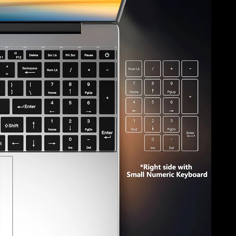 LENO 15.6" Laptop Intel Core i9 9900 32GB 2TB Windows11 Gaming Computer PC Gamer 5000mAh office Ultra Slim Notebook 1920*1080 HD