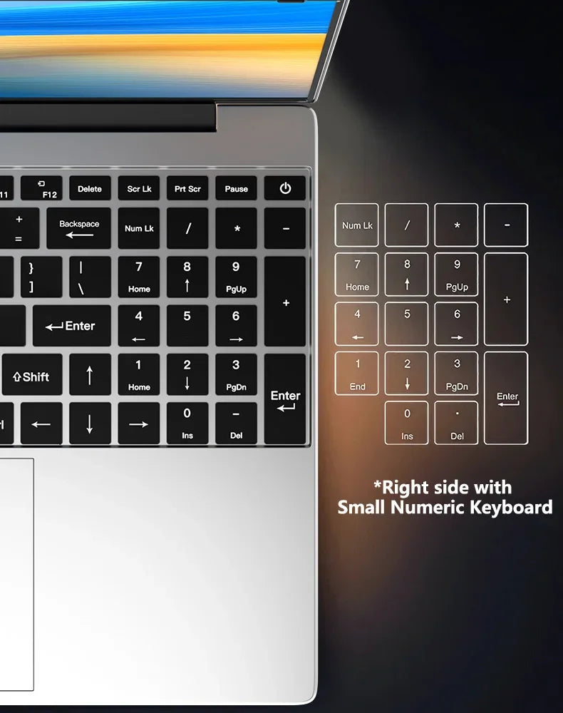 LENO 15.6" Laptop Intel Core i9 9900 32GB 2TB Windows11 Gaming Computer PC Gamer 5000mAh office Ultra Slim Notebook 1920*1080 HD