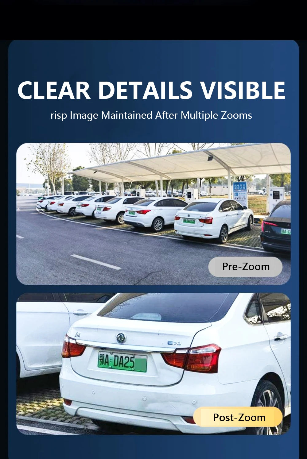 Smart Wireless WiFi Security Camera, 360° PTZ Outdoor Camera with 24/7 HD Night Vision, Waterproof IP Camera for Home Security