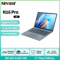 Ninkear N16PRO Laptop 16GB DDR4+1TB SSD Intel i7-12700H 16‘’ 2.5K IPS 120Hz Gaming Computer Fingerprint Unlock Notebook WiFi 6